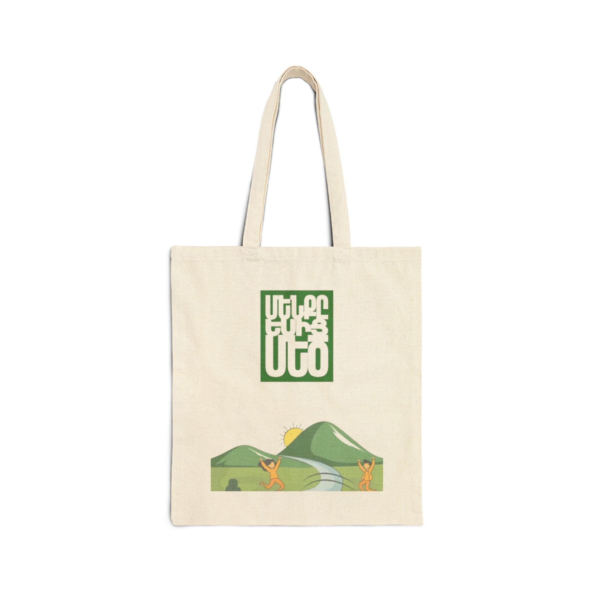 Cotton Canvas Tote Bag - «Մենքը Եսից Մեծ»