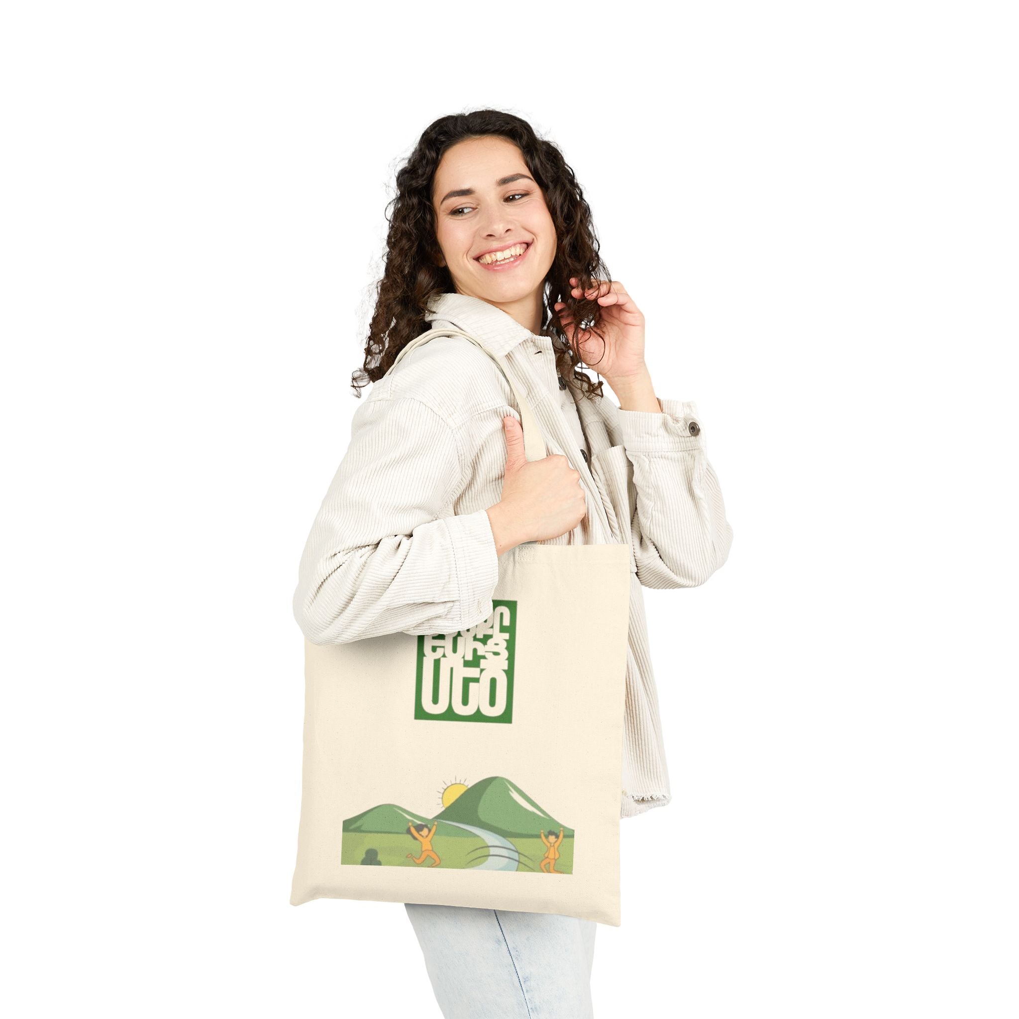 Cotton Canvas Tote Bag - «Մենքը Եսից Մեծ»
