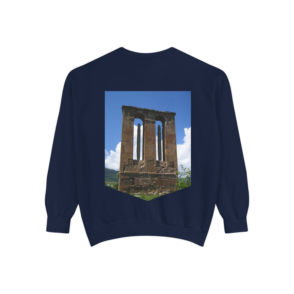 Ruins Photo Sweatshirt — Իմ սիրտը լեռներում է