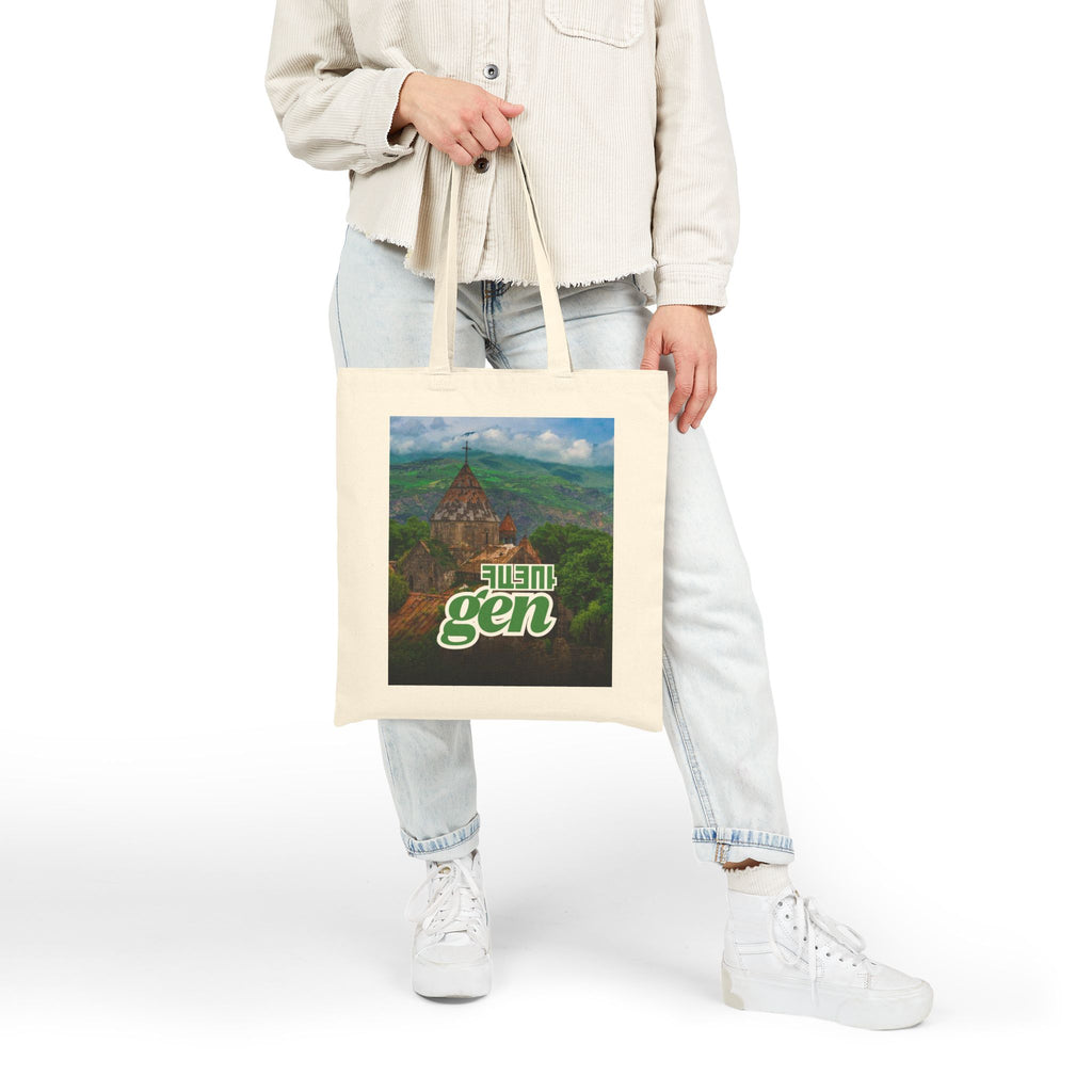Canvas Tote Bag 'Lorva Vibe' — Հայու Գեն