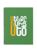 Wirobound Softcover Notebook, A5 - «Մենքը Եսից Մեծ»