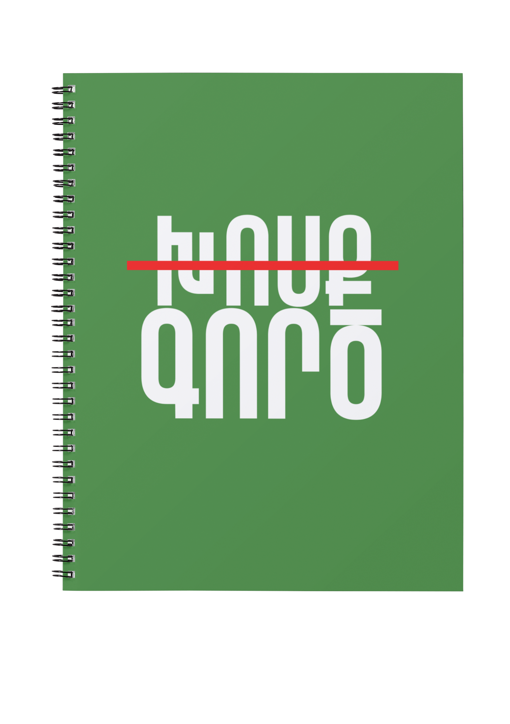 Wirobound Softcover Notebook, A5 - «Խոսք-Գործ» նոթատետր